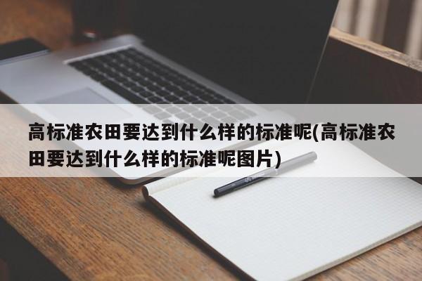 高标准农田要达到什么样的标准呢(高标准农田要达到什么样的标准呢图片)